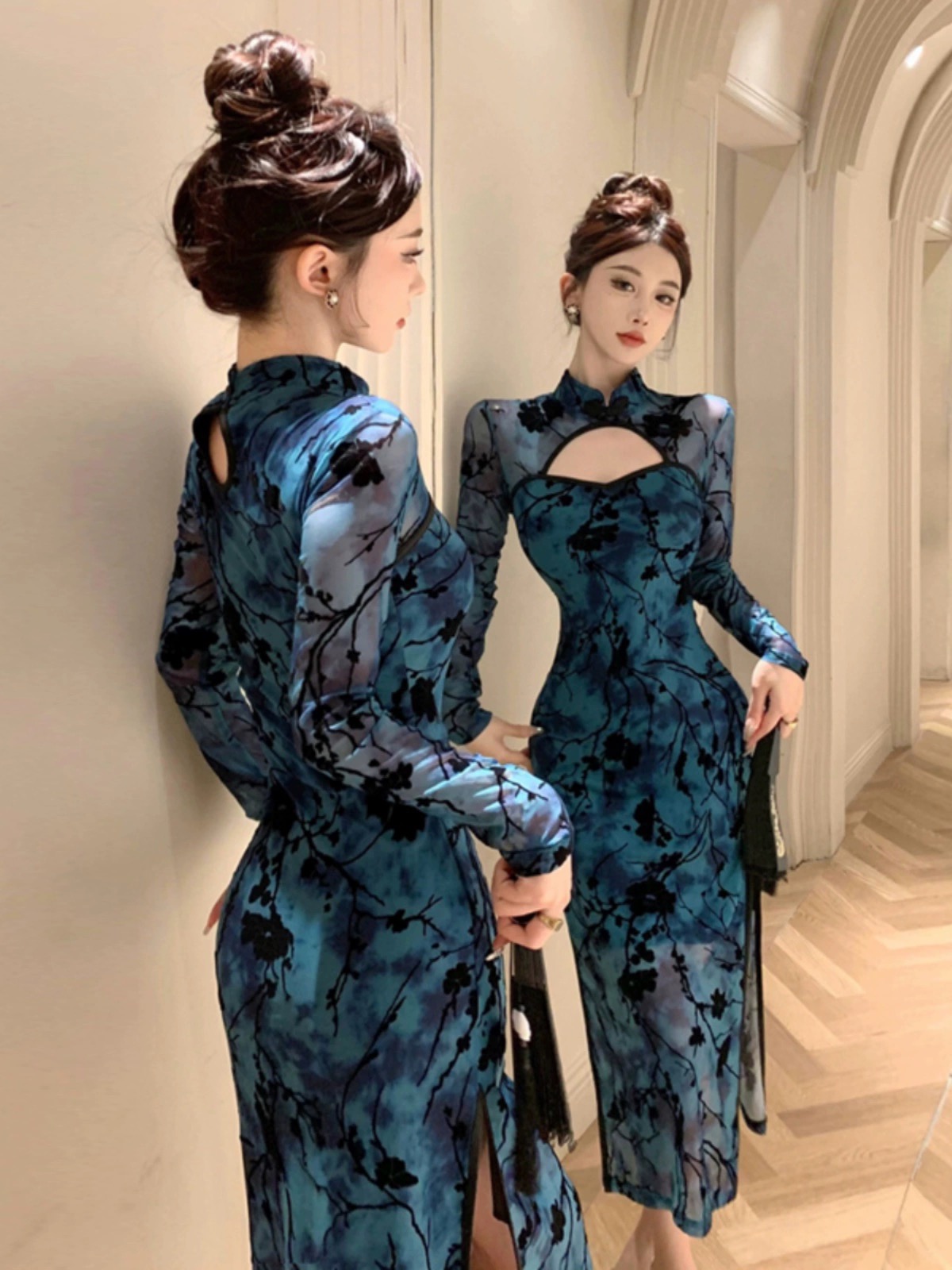 Casual nights qipao dress Q114 images